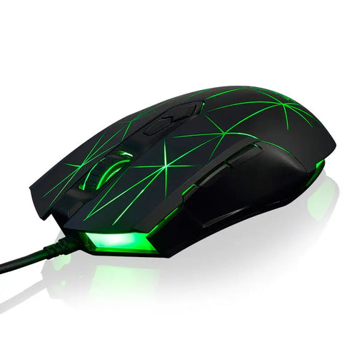 AJ52 Gaming Mouse Macro Programming Gaming Game USB Wired Computer Mouse - VOTEX